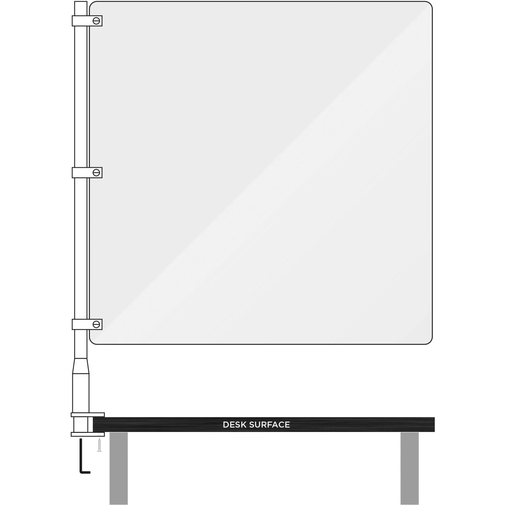 Desk Protection Screen - Image 3