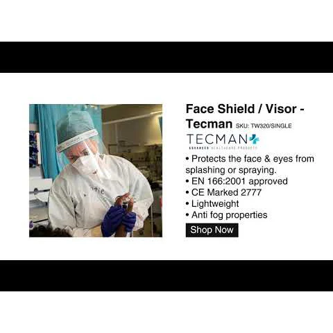 Face Shield / Face Visor - Tecman x 1 - Image 8