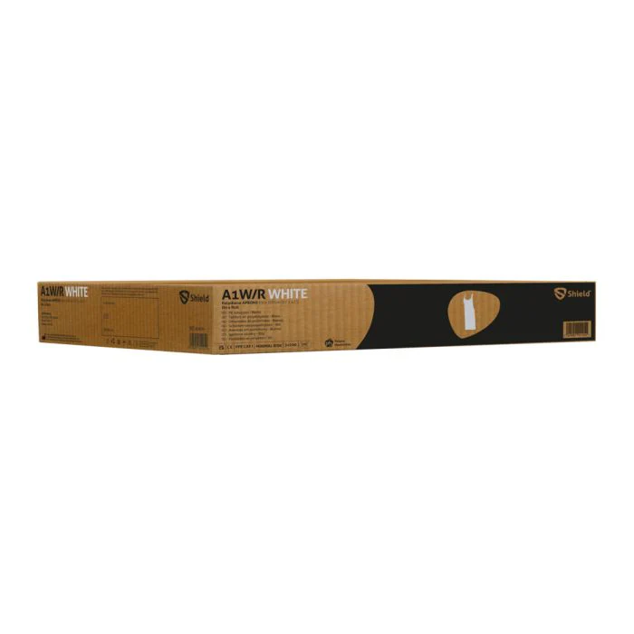 Disposable Polythene Aprons on a ROLL - Pack of 200 in White - Image 3