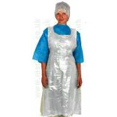 Disposable Polythene Aprons on ROLL - CASE of 1000 in White - Image 2