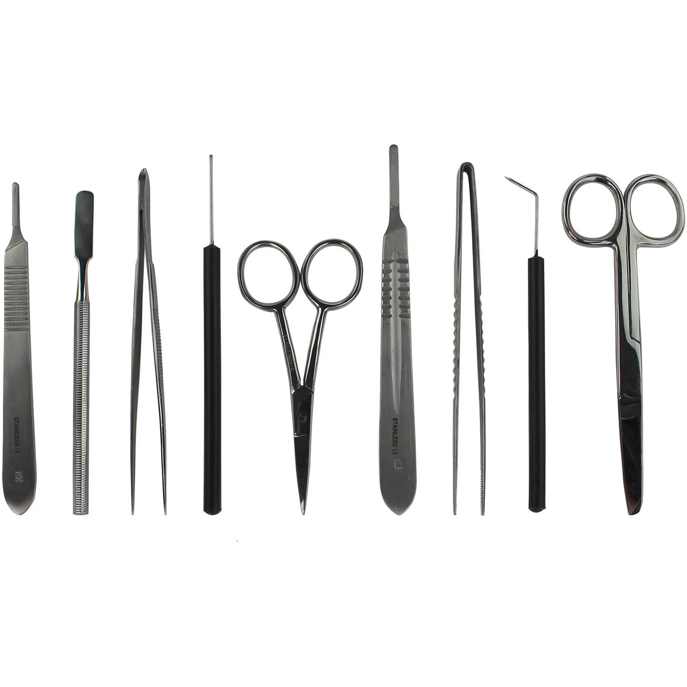Dissection Instrument Set, 9 Piece Complete Kit - Image 2