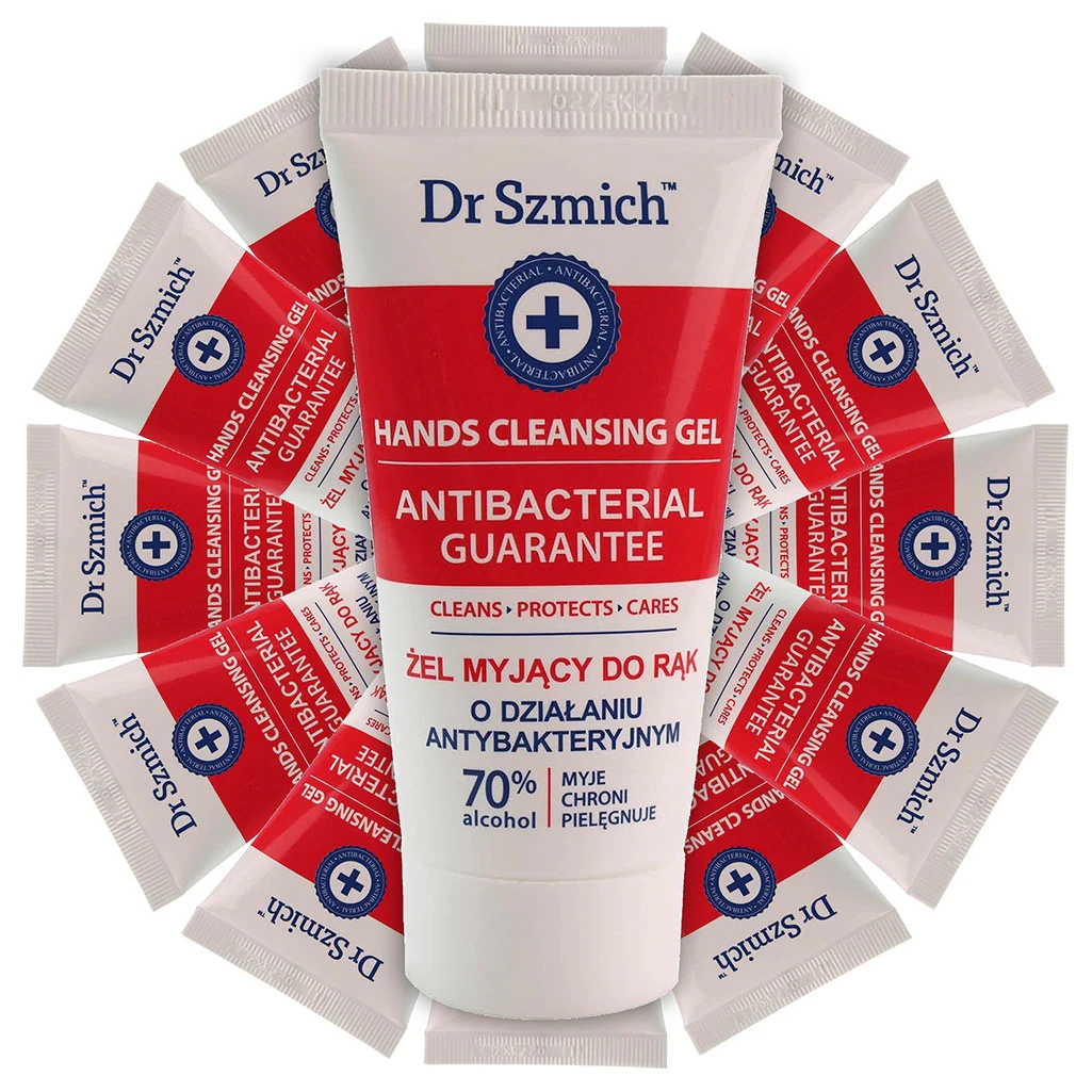 Dr Szmich Hand Sanitising Gel - 50ml - 70% Alcohol - BOX OF 12