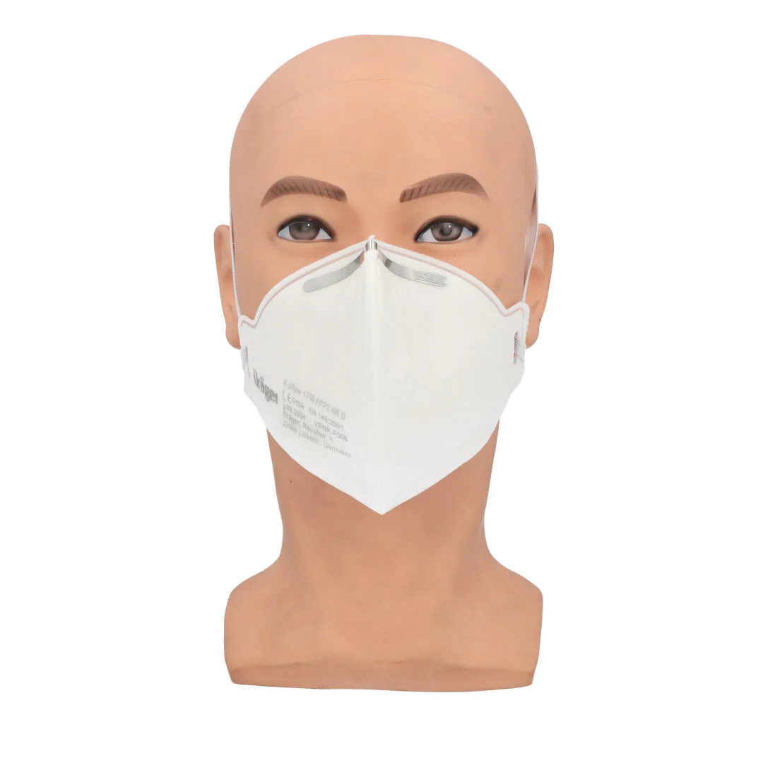 Drager FFP3 Unvalved Respirator Mask - Box of 20 - CLEARANCE - Expiry August 2024 - Image 4
