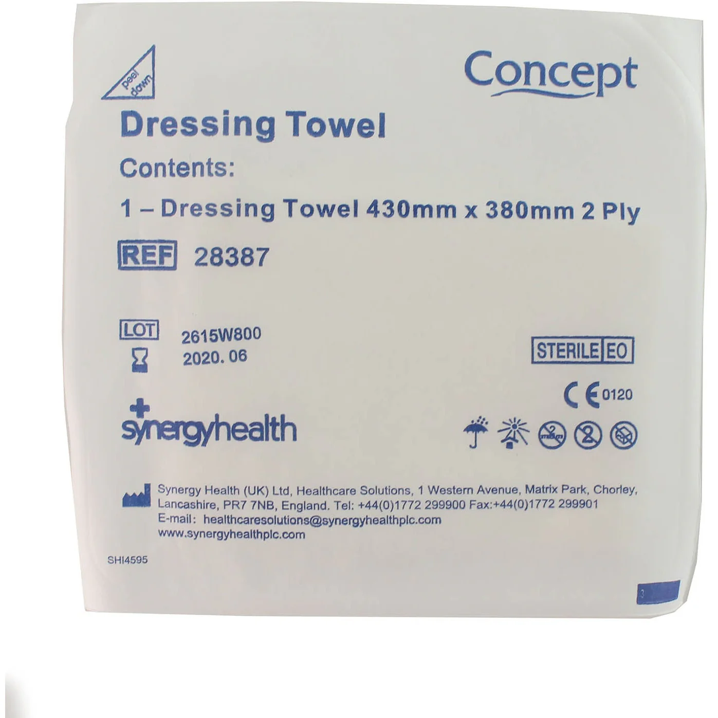 Dress Towel 43 x 38cm - 2ply - Image 2