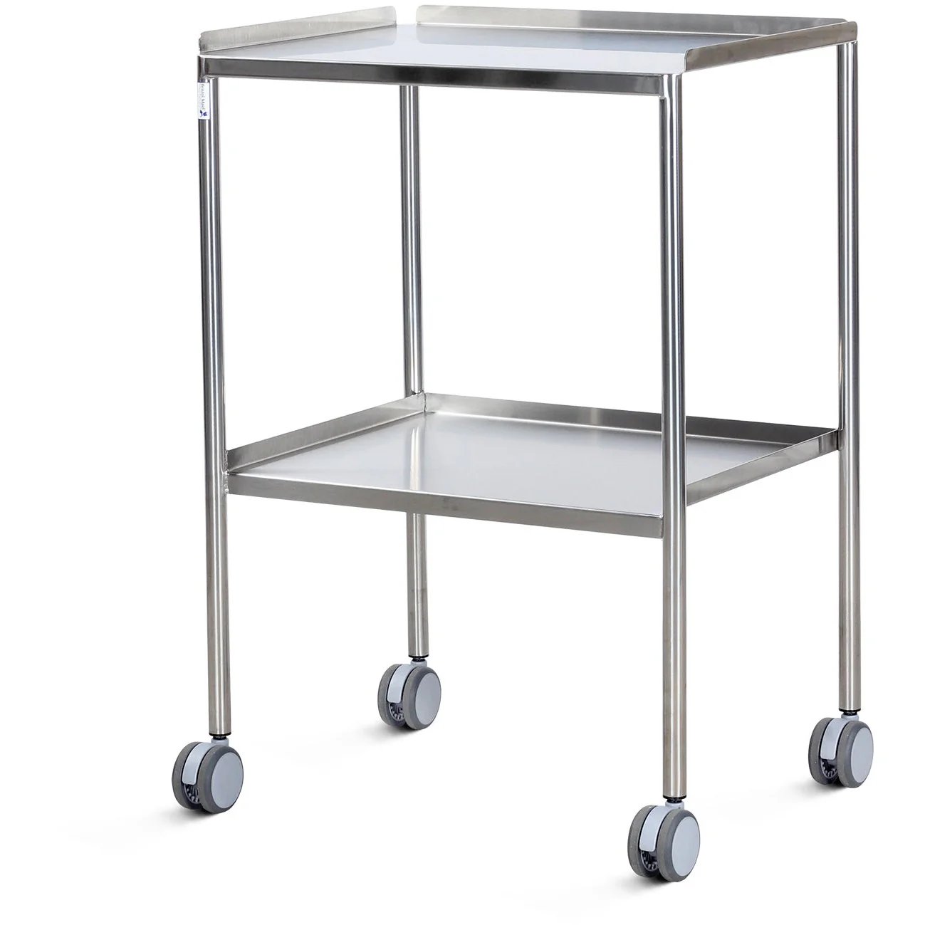 Dressing & Instrument Trolleys - Fixed Shelves Flange Up (600)