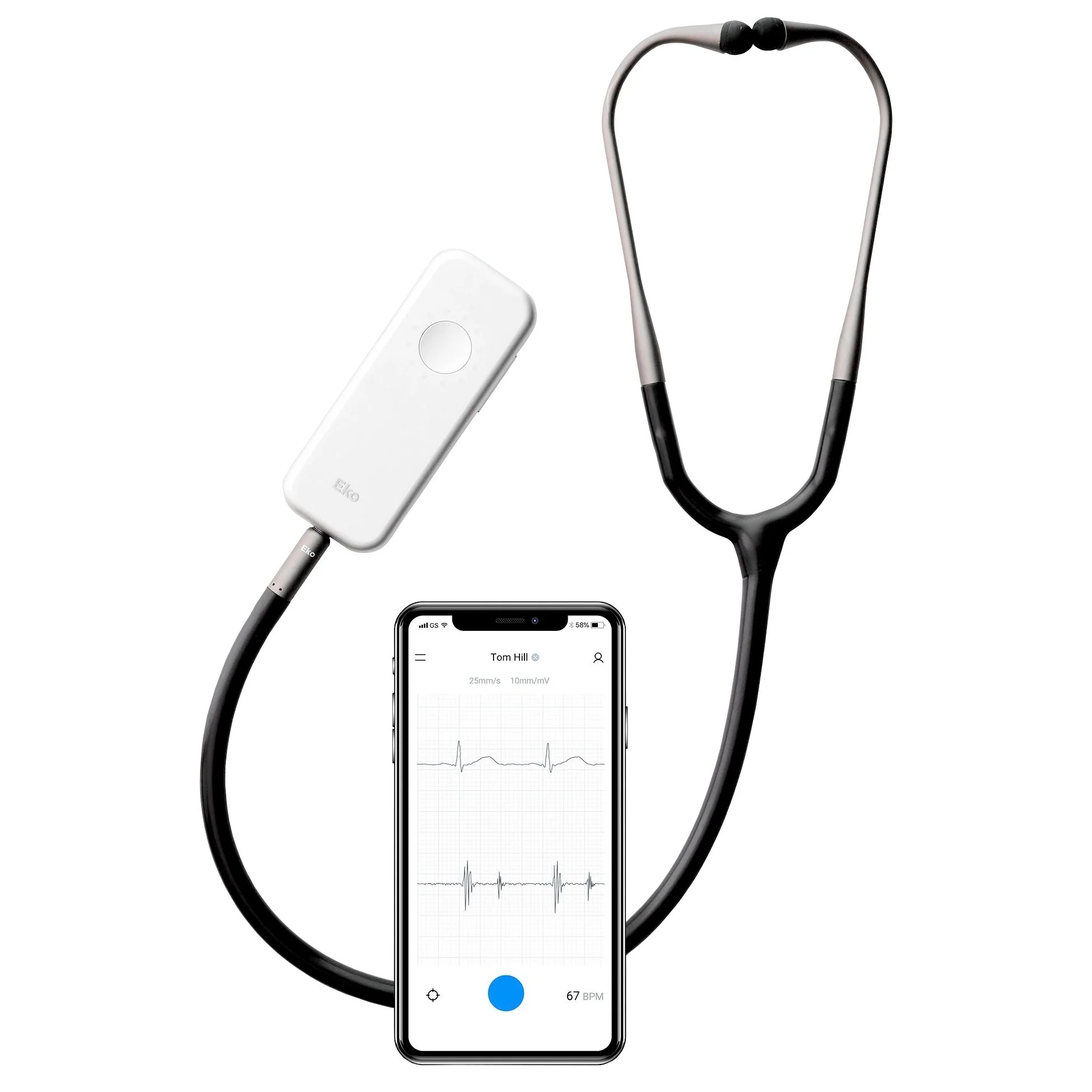Eko DUO Digital Electronic Stethoscope and ECG with Bluetooth