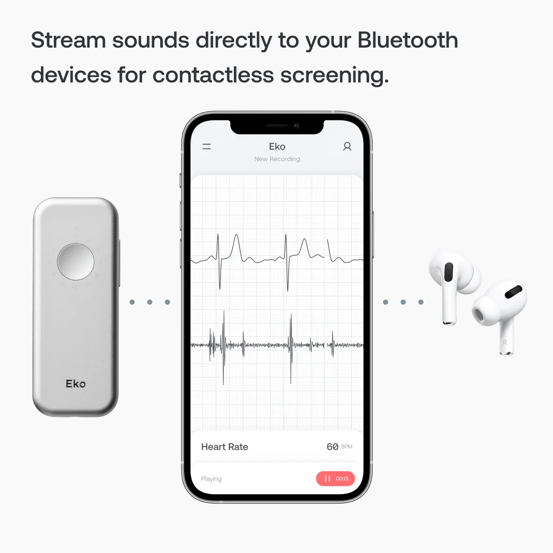 Eko DUO Digital Electronic Stethoscope and ECG with Bluetooth - Image 5