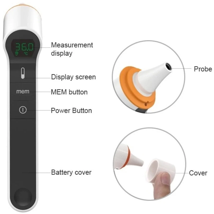 Kinetik Wellbeing Ear and Forehead Thermometer - Image 7