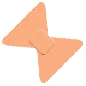 Economy Washproof Plasters 6.3 x 4.5cm per Box of 100