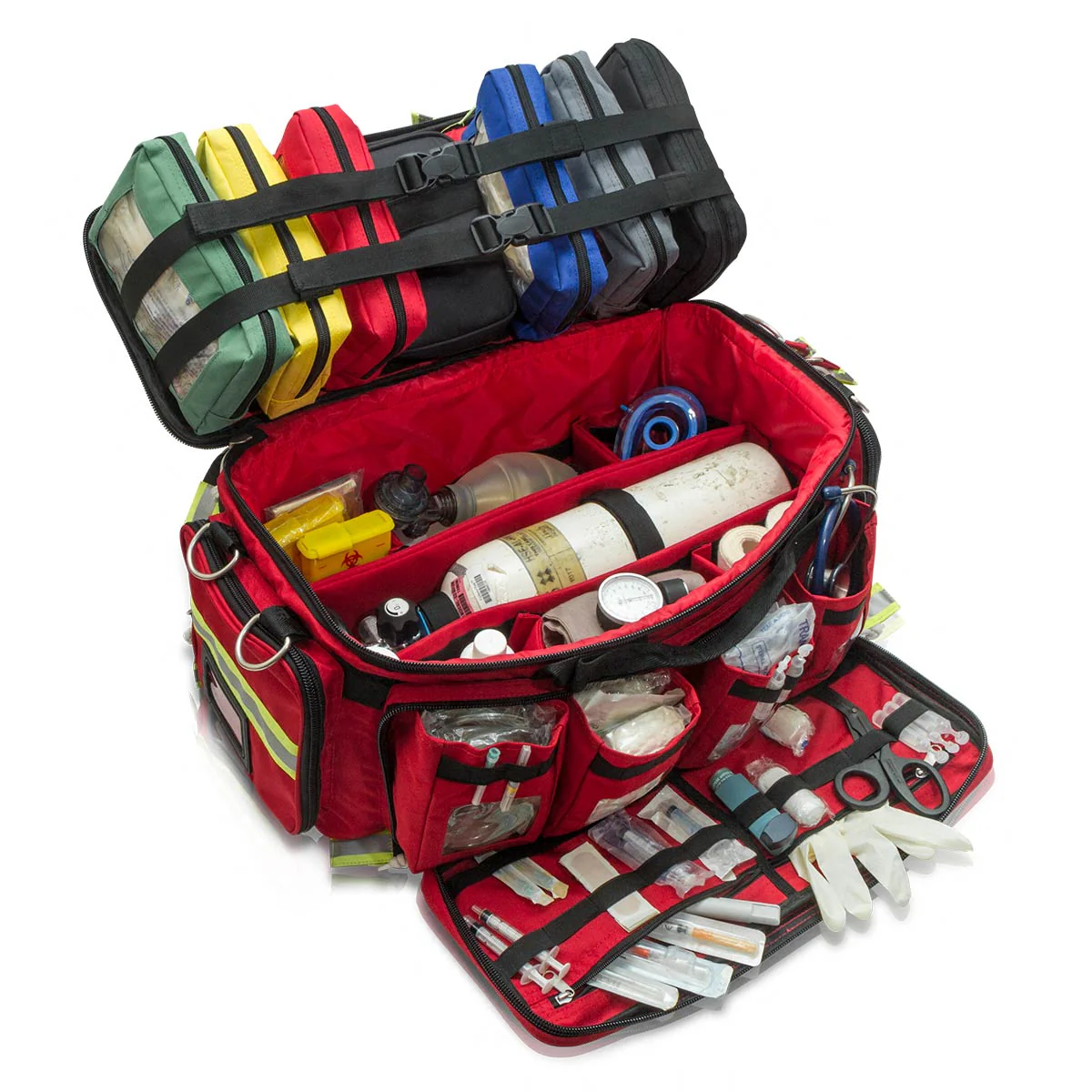Elite Bag For Emergency Advanced Life Support - Red - Image 2