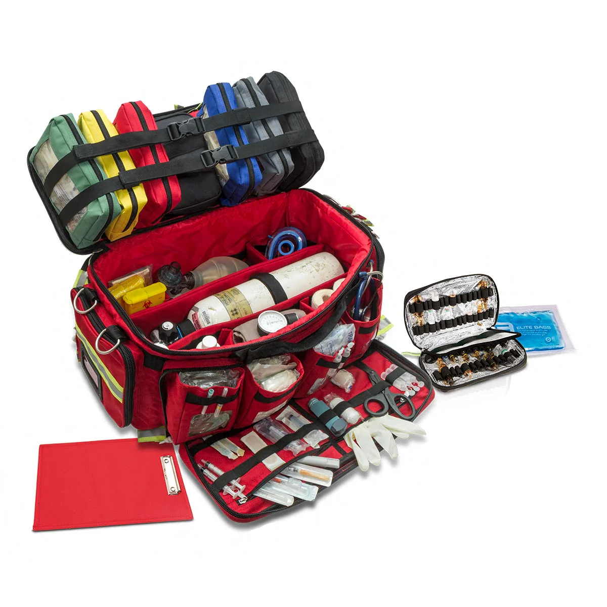 Elite Bag For Emergency Advanced Life Support - Red - Image 3