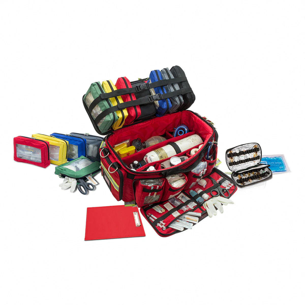 Elite Bag For Emergency Advanced Life Support - Red - Image 4