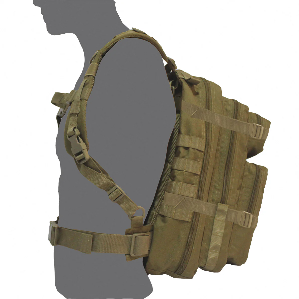 Elite Bags C2 First Intervention Compact Backpack - Coyote - Image 2