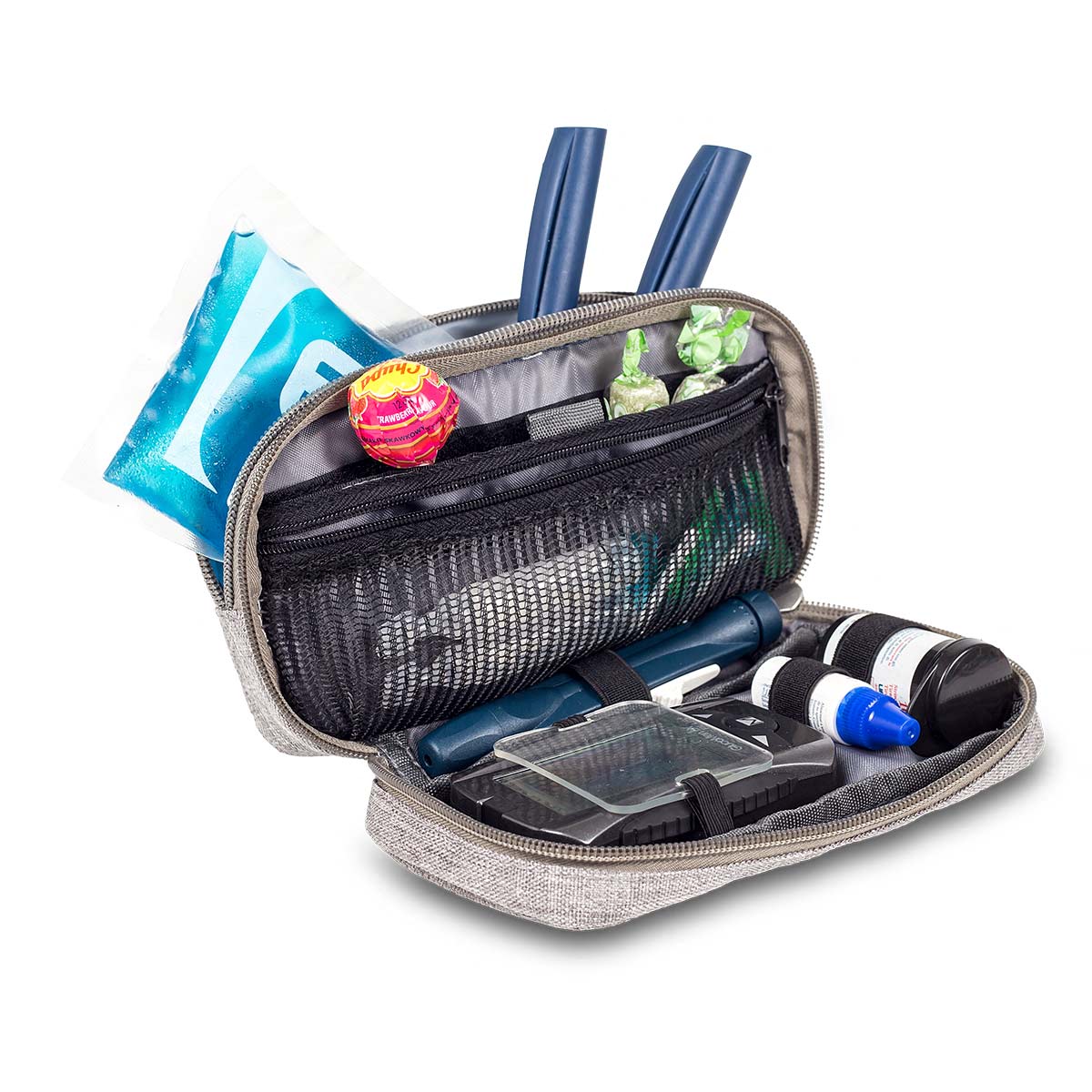 Elite Bags DIABETICS Isothermal Bag for Diabetic’s Kit - Grey - Image 3