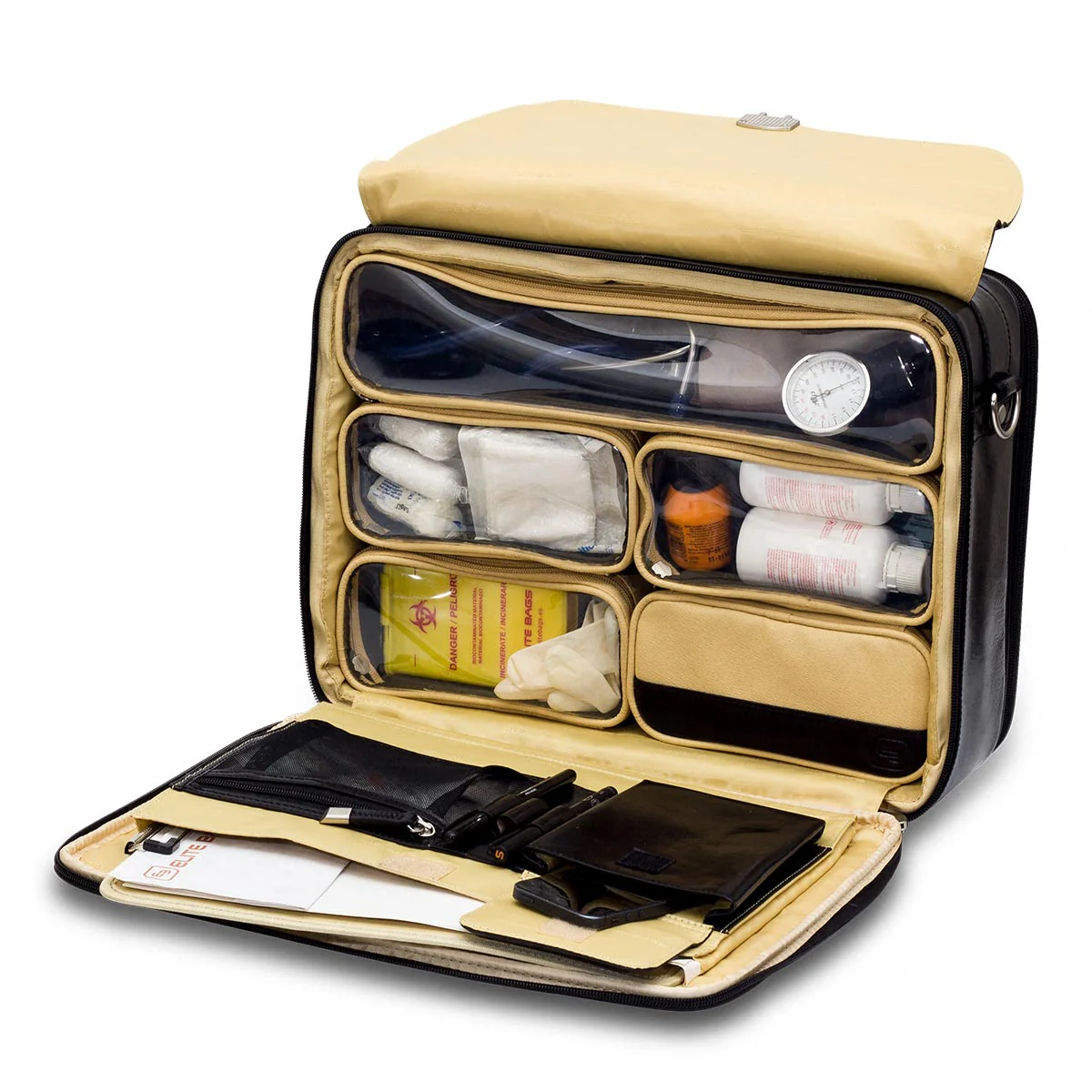 Elite Doctors Bag - Black - EB12.007 - Image 2