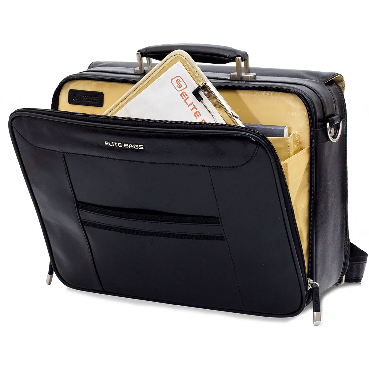 Elite Doctors Bag - Black - EB12.007 - Image 3