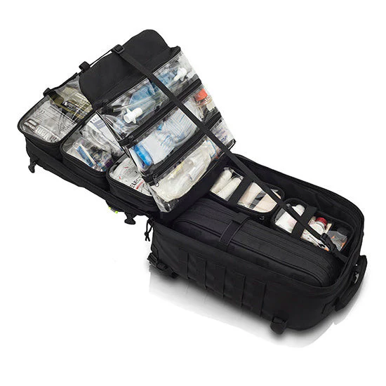 Elite PARAMED'S Rescue & Tactical Backpack - Black - Image 9