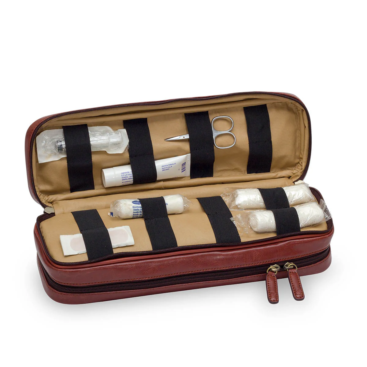 Elite Bags Traditional Doctors Bag - Brown Leather - Image 7