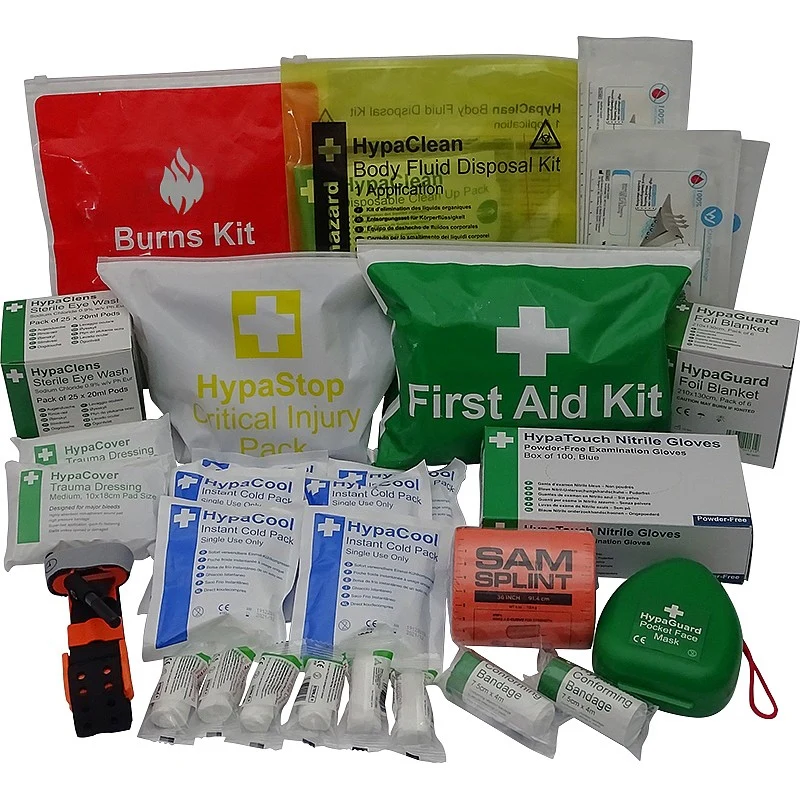 Emergency Trauma Kit in Red Emergency Bag - Image 3
