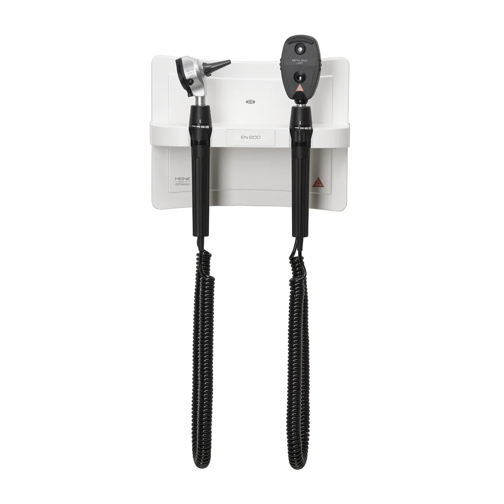 EN 200 Kit with EN 200 Wall Transformer, BETA 200 LED F.O. Otoscope, BETA 200 LED Ophthalmoscope