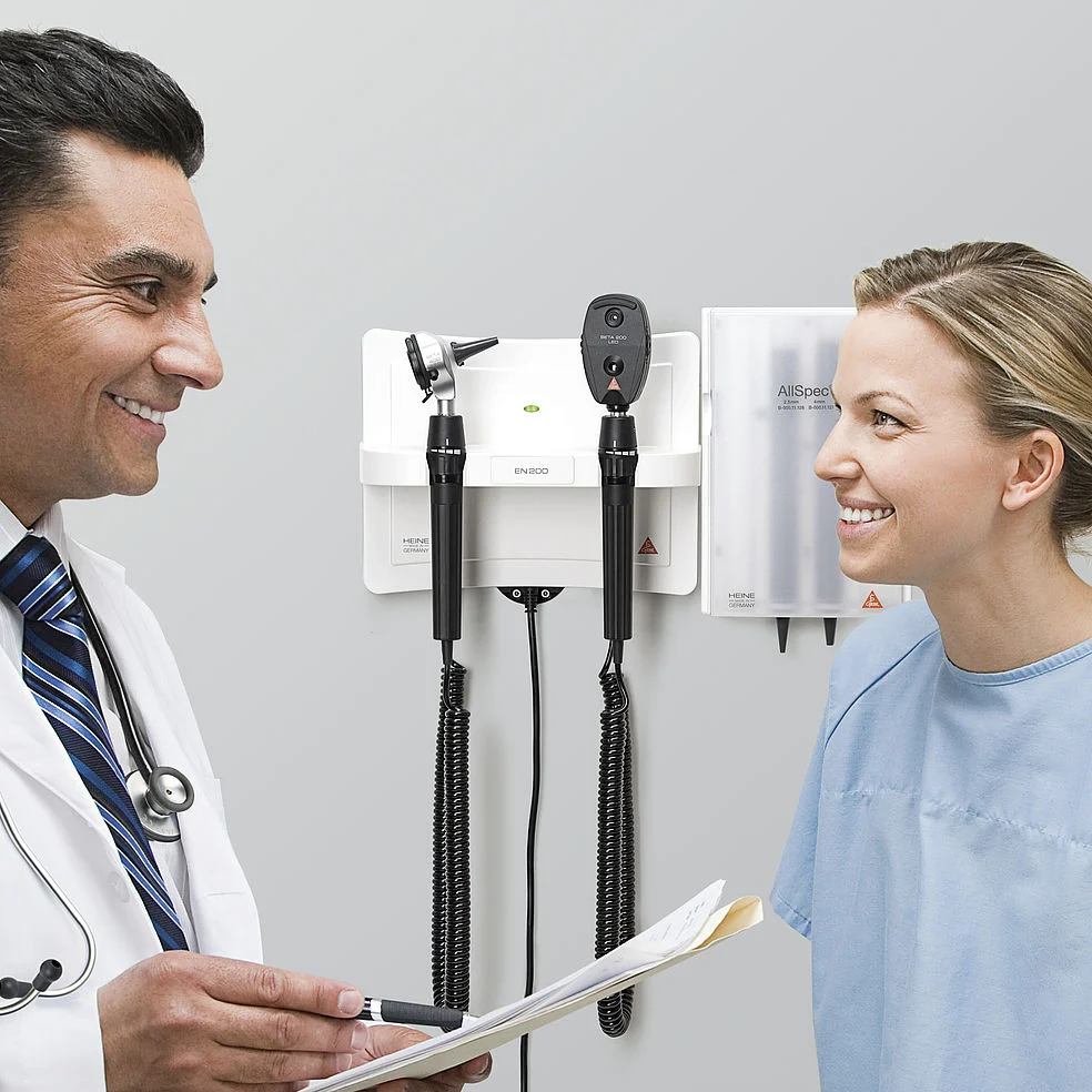 EN 200 Kit with EN 200 Wall Transformer, K 180 F.O. Otoscope, K 180 Ophthalmoscope - Image 3