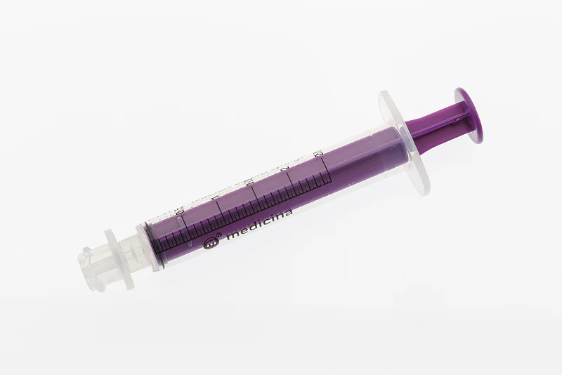 ENFit Reusable 2.5ml Syringes - Box of 100