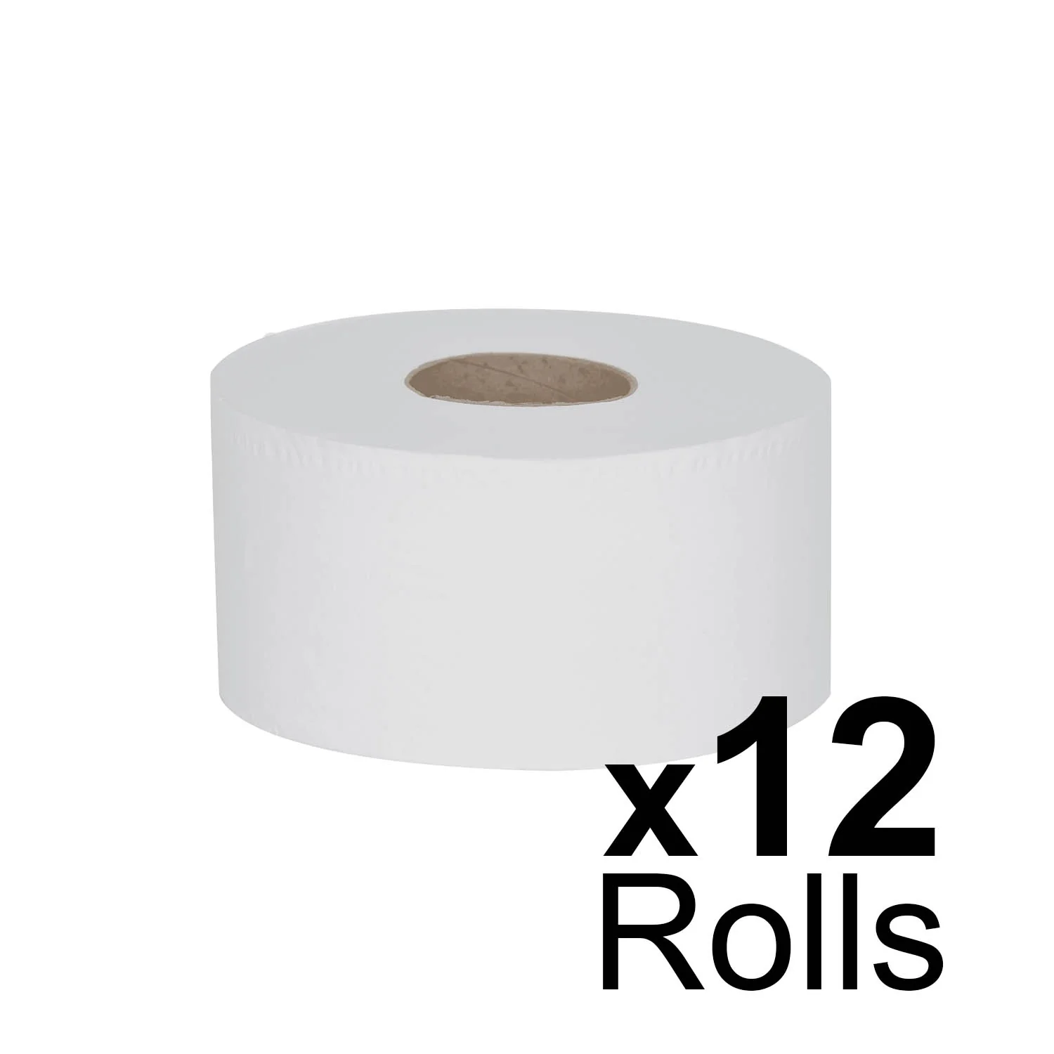 Essentials Mini Jumbo Roll 3" - 2ply - 76mm x 200m - Case of 12 - Image 2