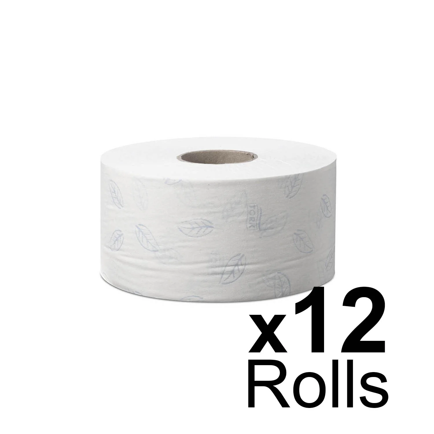 Essentials Recycled Mini Jumbo Roll 62mm 200m x 12 - Image 2
