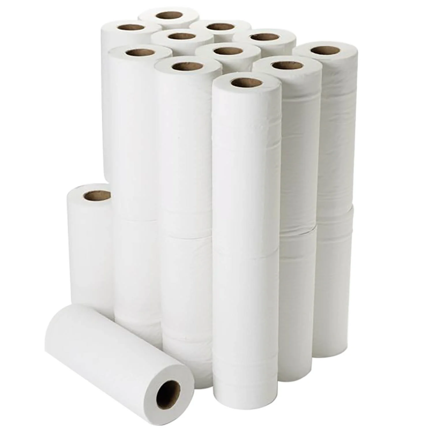 Essentials White Couch Roll 10" - 2ply - 40m x 250mm - Case of 24