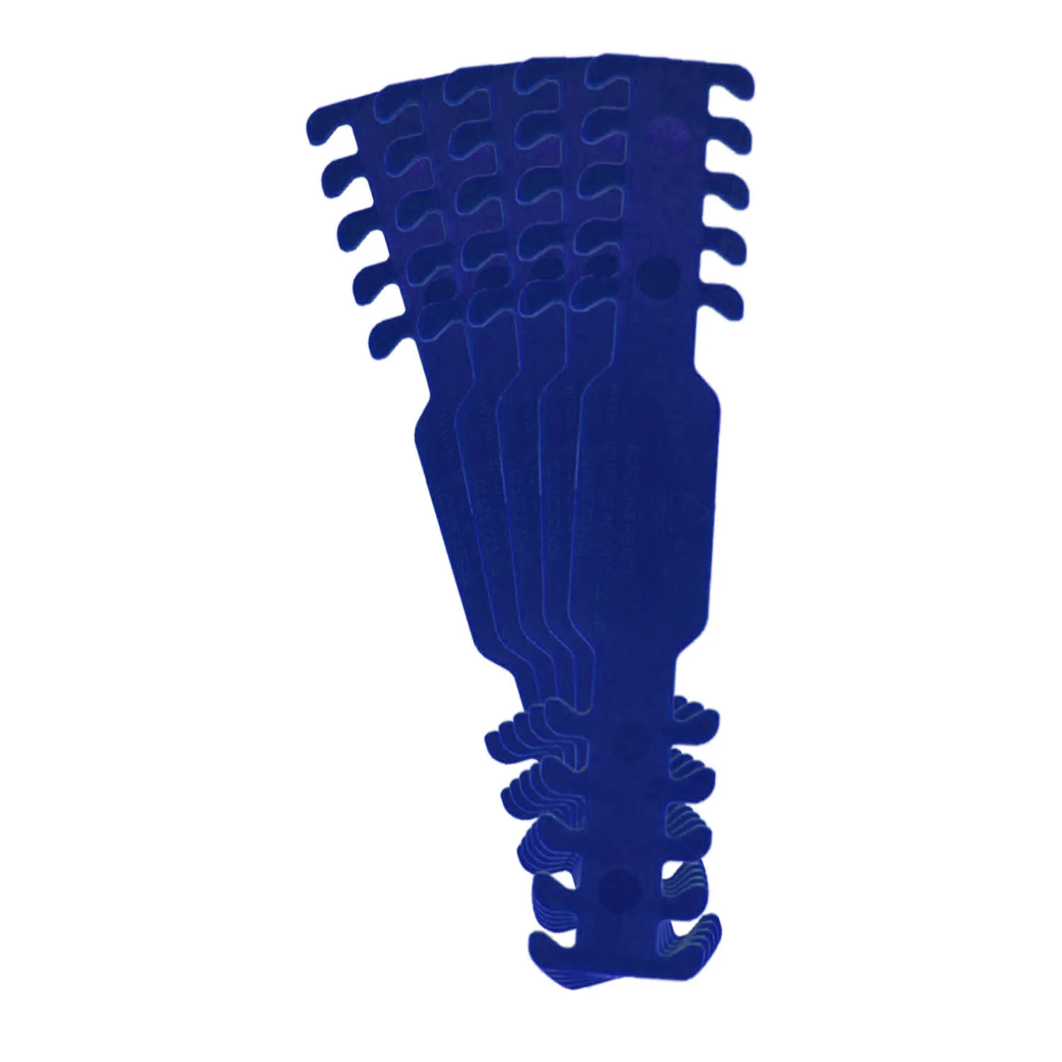 Face Mask Strap Fastener Ear Guard - Royal Blue - Pack of 5 - Image 3
