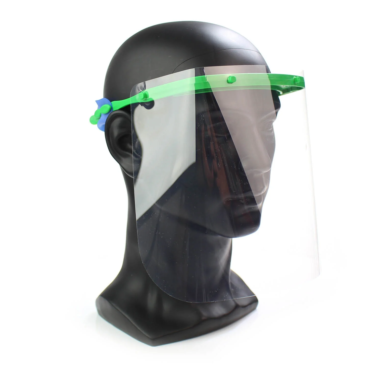 Face Shield x1 - Green [EN166] [Reusable] [Replaceable Visor]