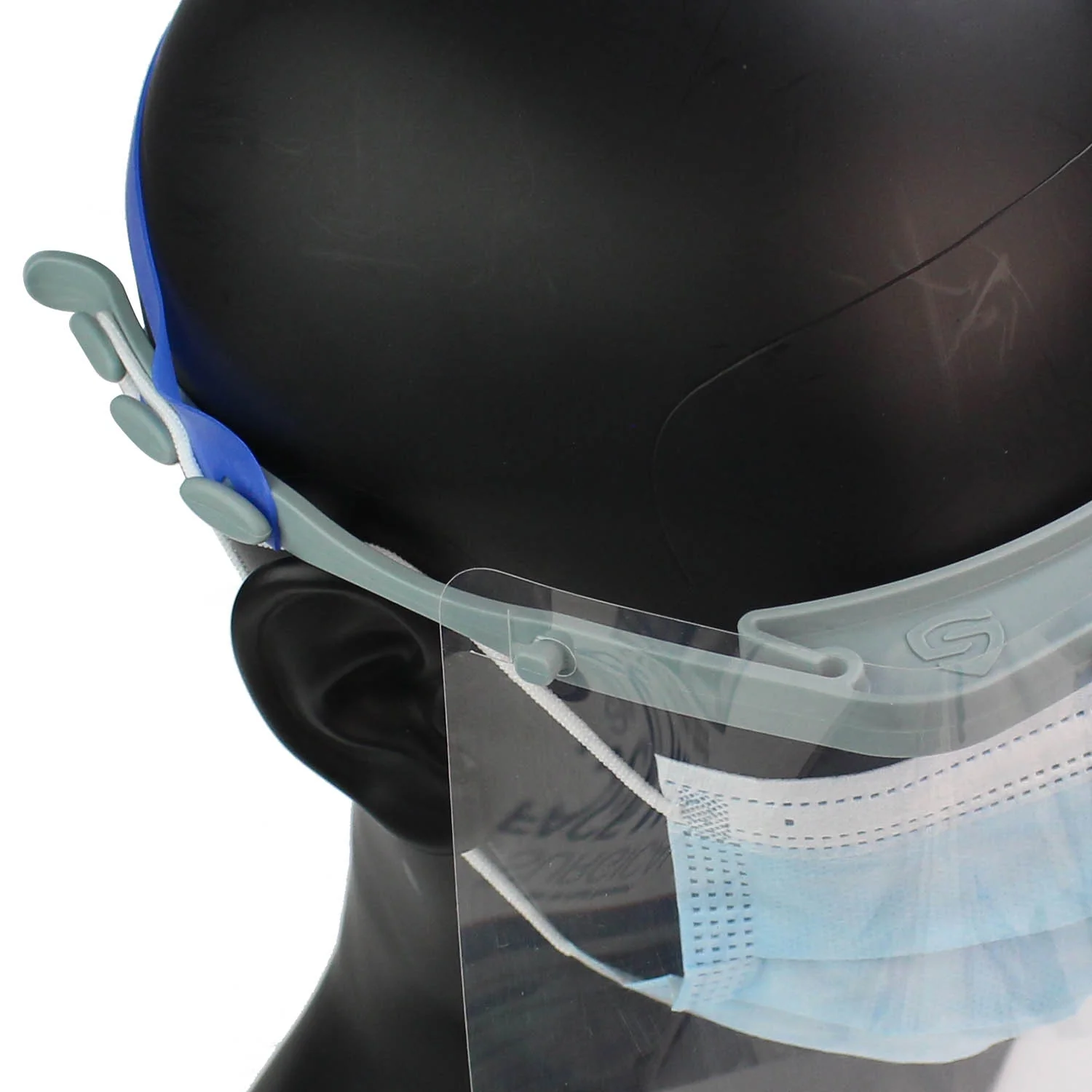 Face Shield x1 - Grey [EN166] [Reusable] [Replaceable Visor] - Image 5