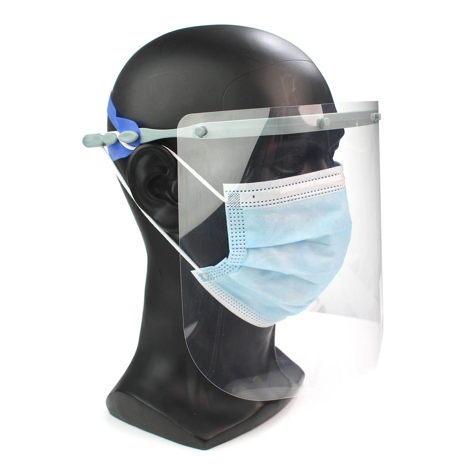Face Shield x1 - Grey [EN166] [Reusable] [Replaceable Visor] - Image 6