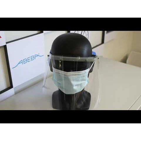 Face Shield x1 - Grey [EN166] [Reusable] [Replaceable Visor] - Image 8