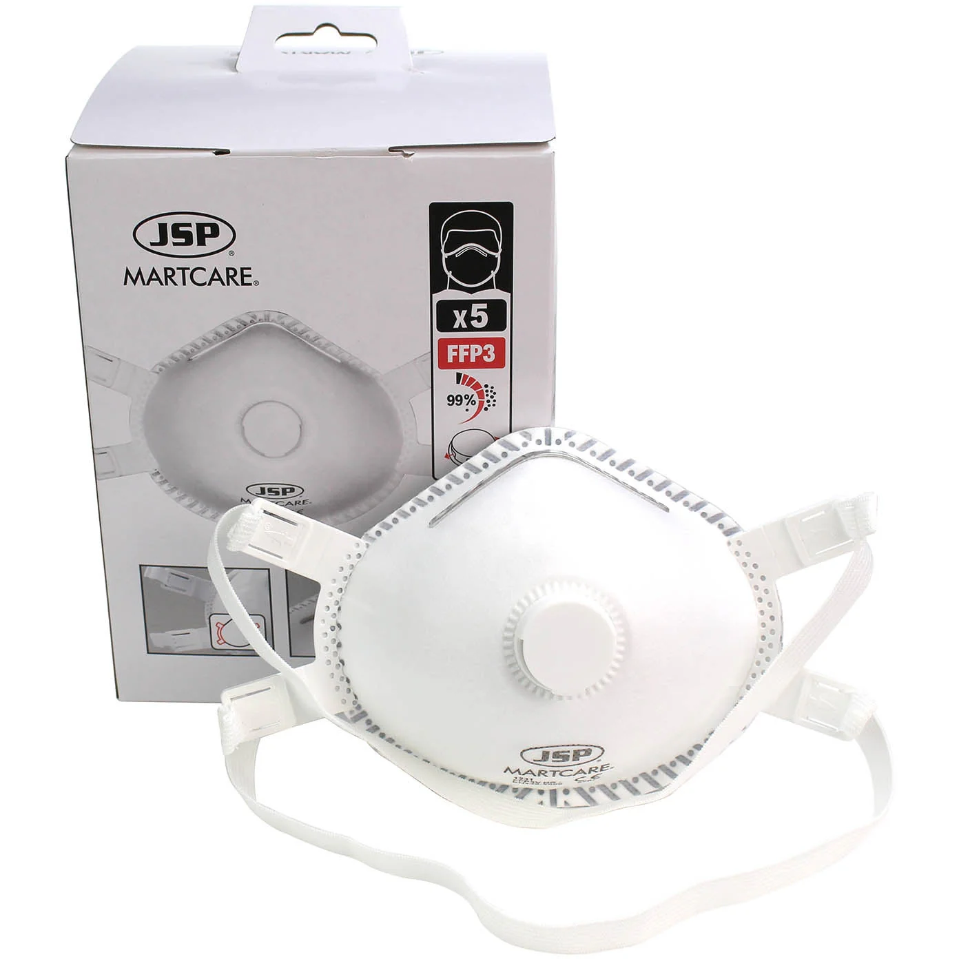 FFP3 Valved Respirator - Box of 5