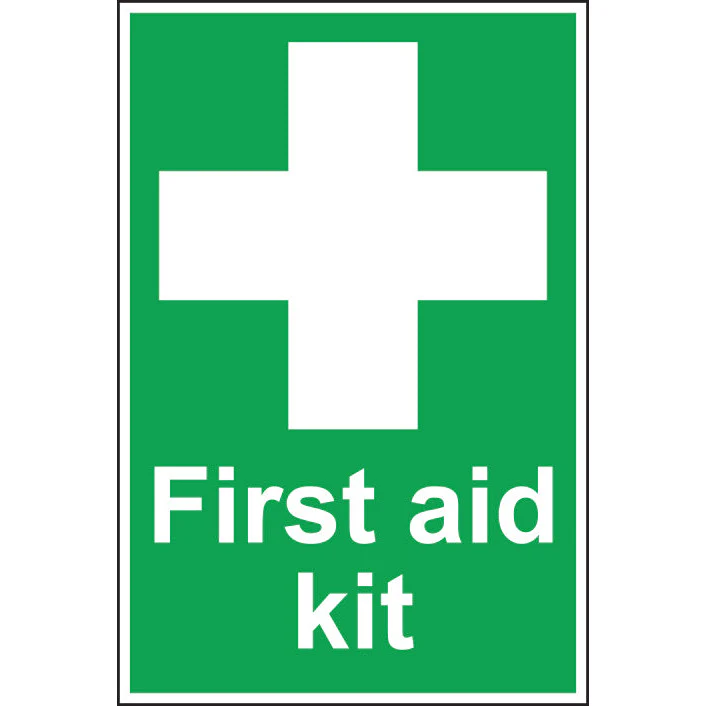 First Aid Kit sign, 300*200mm Vinyl