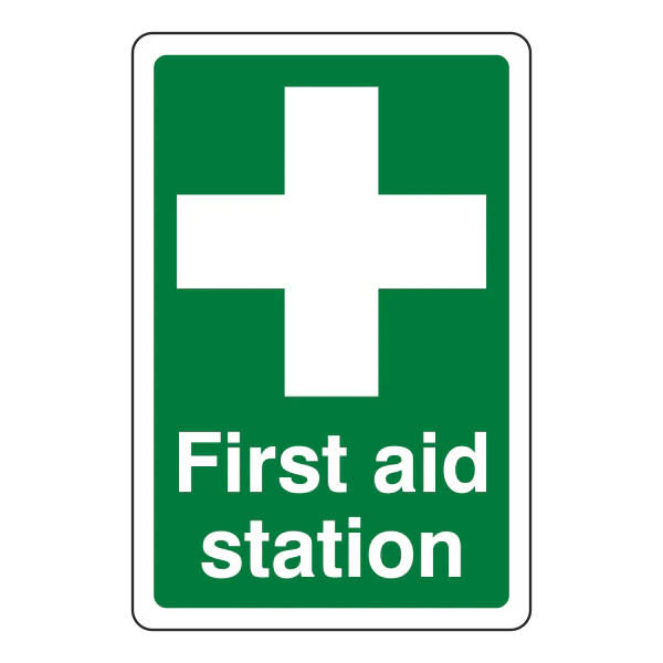 First Aid Station Sign