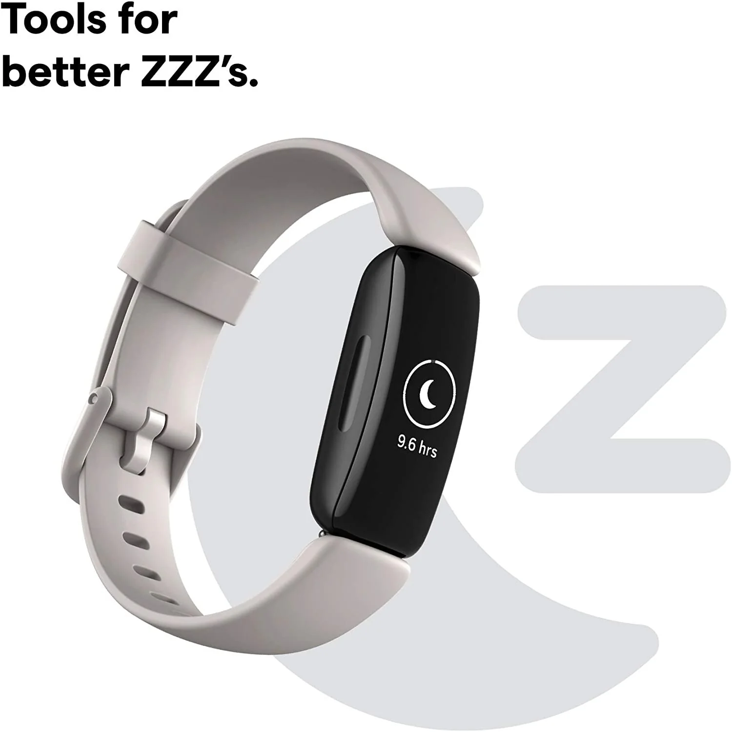 Fitbit Inspire 2 - Lunar White - Image 2