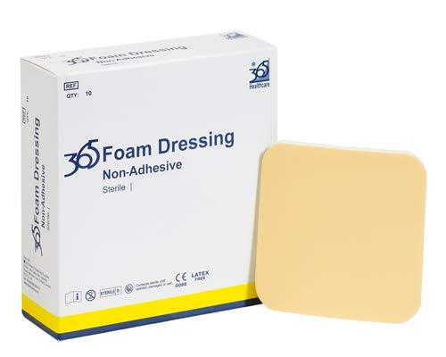 365 Healthcare Foam Dressing - Non Adhesive - 10 x 20cm - Box of 10