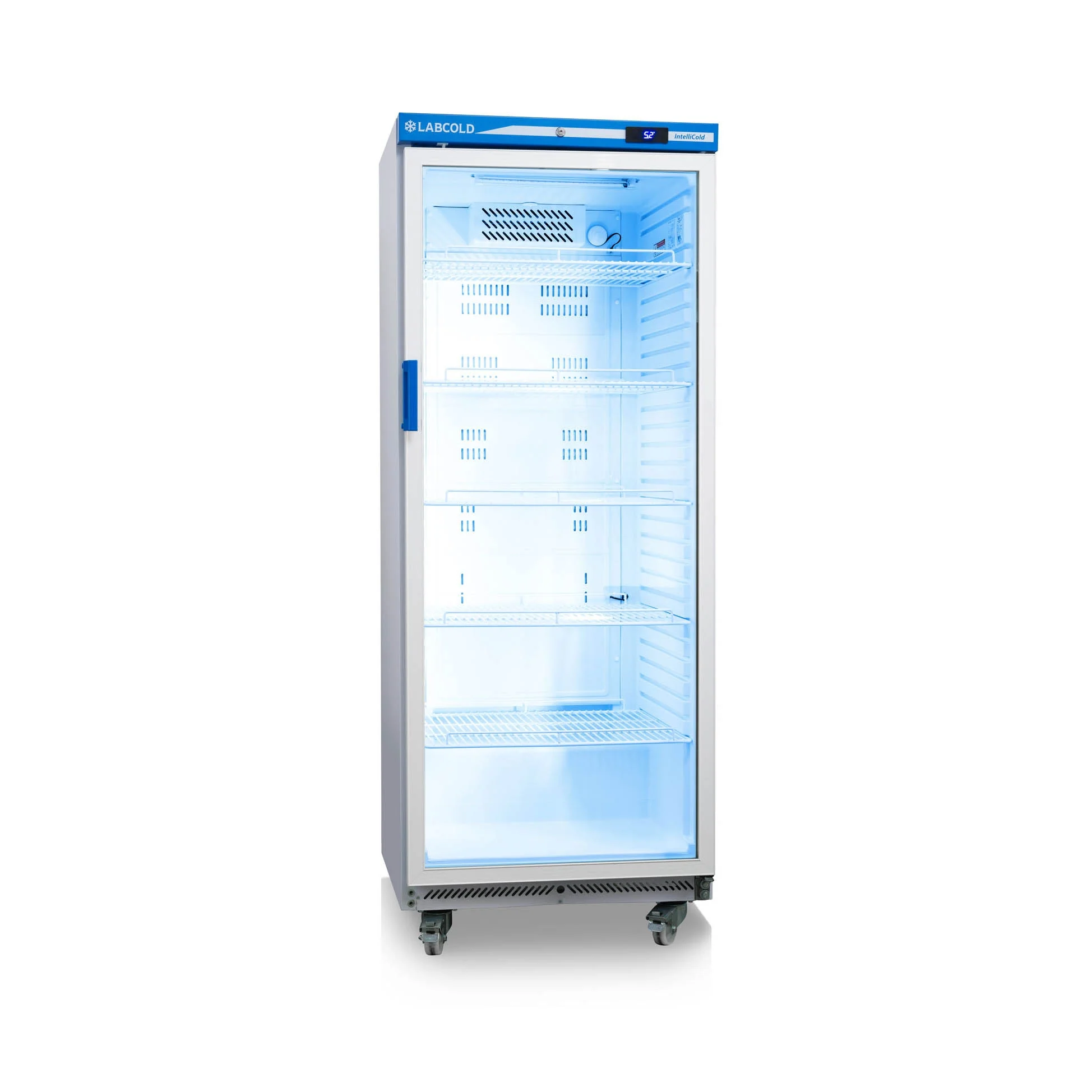 Free Standing Labcold RLDG1819 IntelliCold Pharmacy Fridge - 543L - Glass Door - Image 2