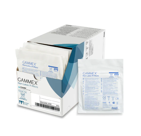 Gammex Non-Latex PI Polyisoprene Surgical Gloves - SIZE 6 x Box of 50 - Image 3