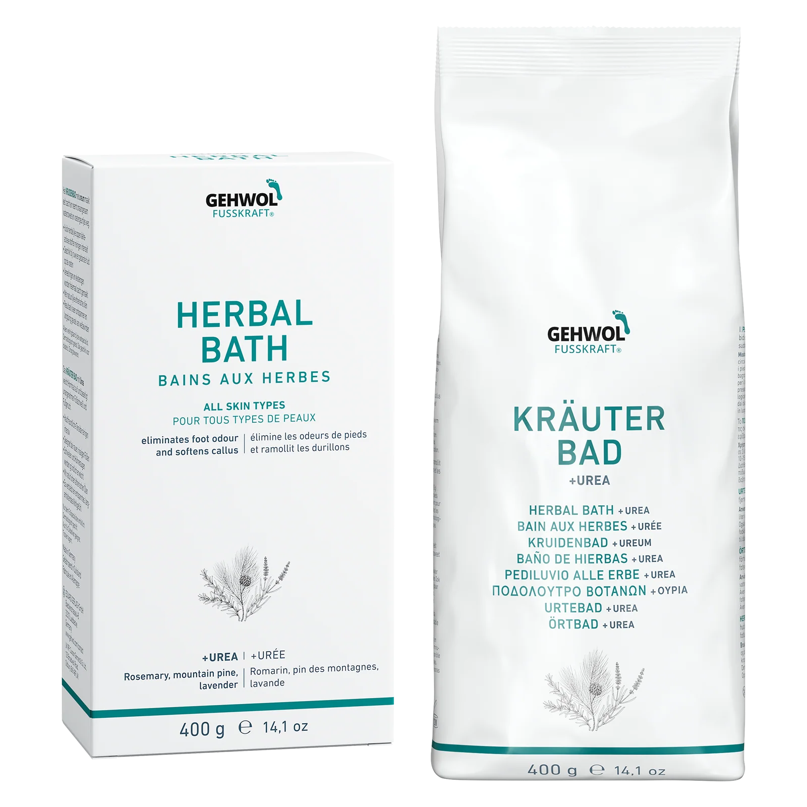 Gehwol Fusskraft Herbal Foot Bath 400g