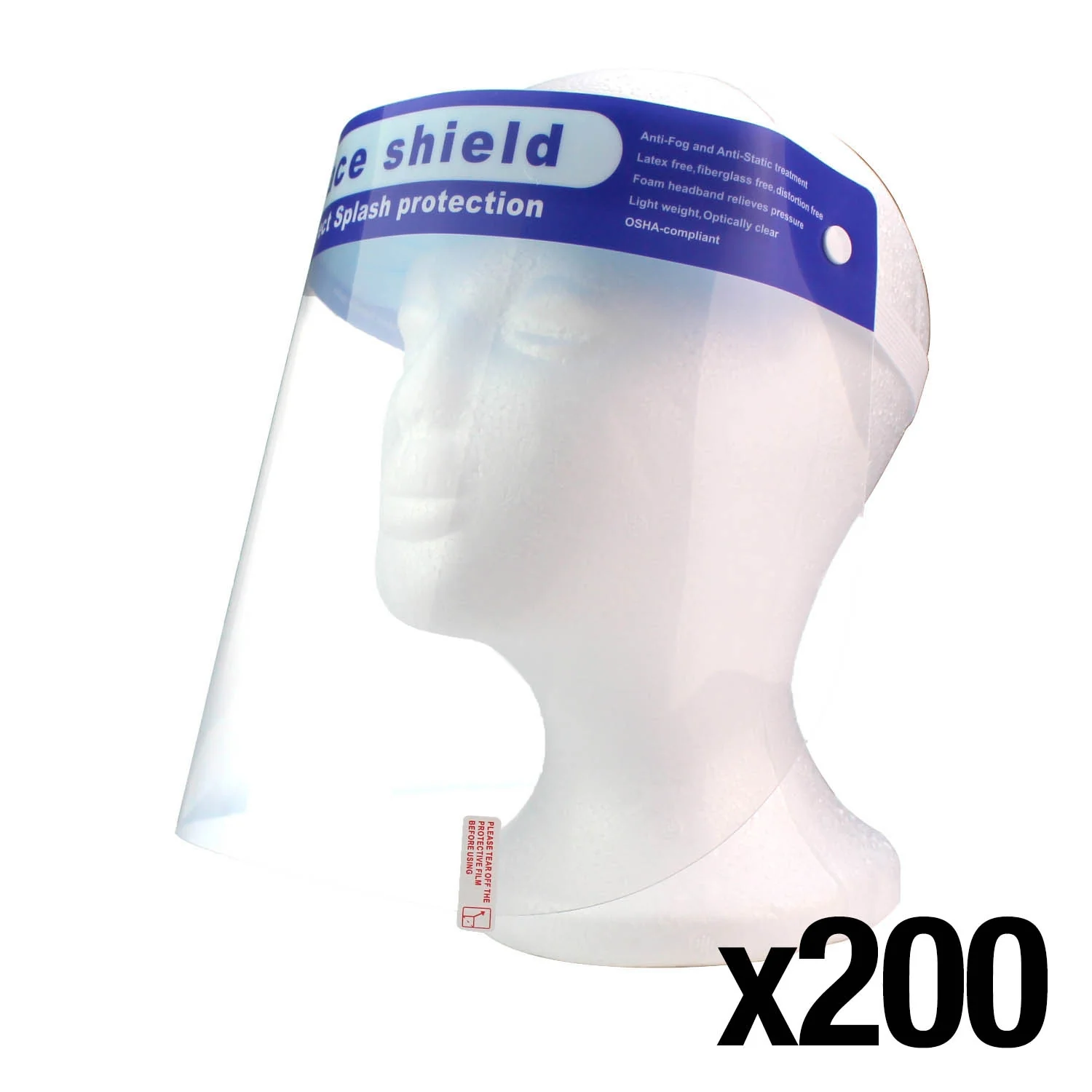 Face Shield Visor - Single [PPE CAT III] - Image 6