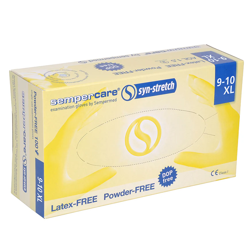 Glove Examination Vinyl - Powder Free - Non Sterile Pack of 100 - Large