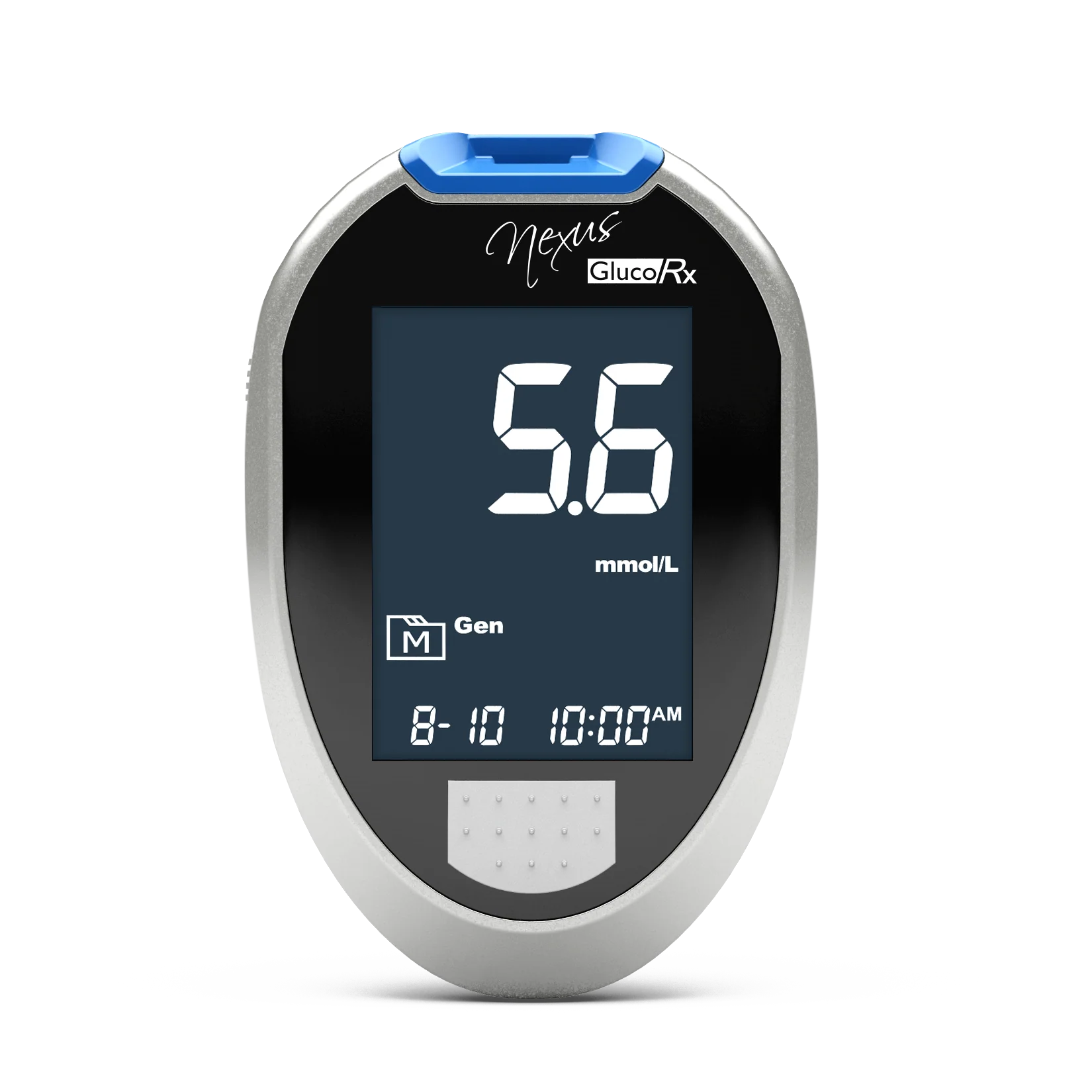 GlucoRx Nexus Blood Glucose Meter