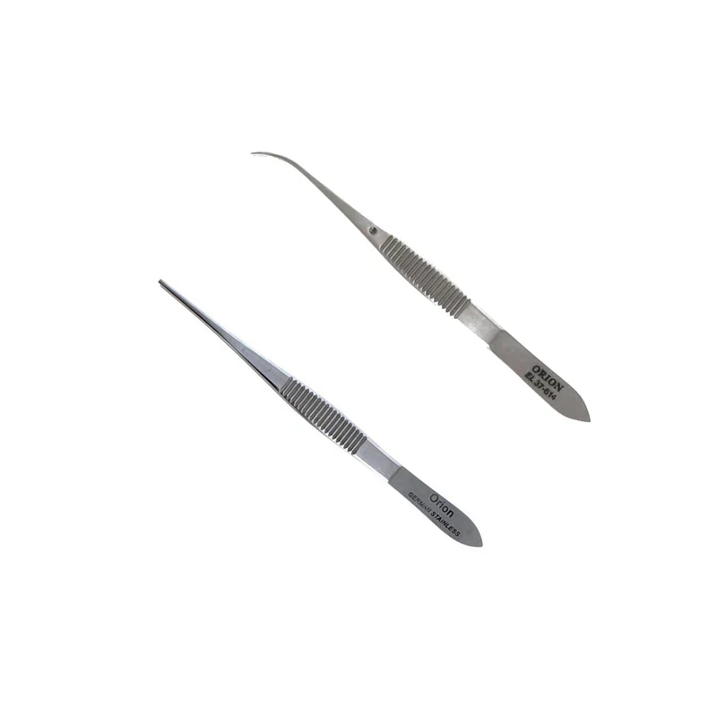 Graefe Iris Forceps Curved 7cm