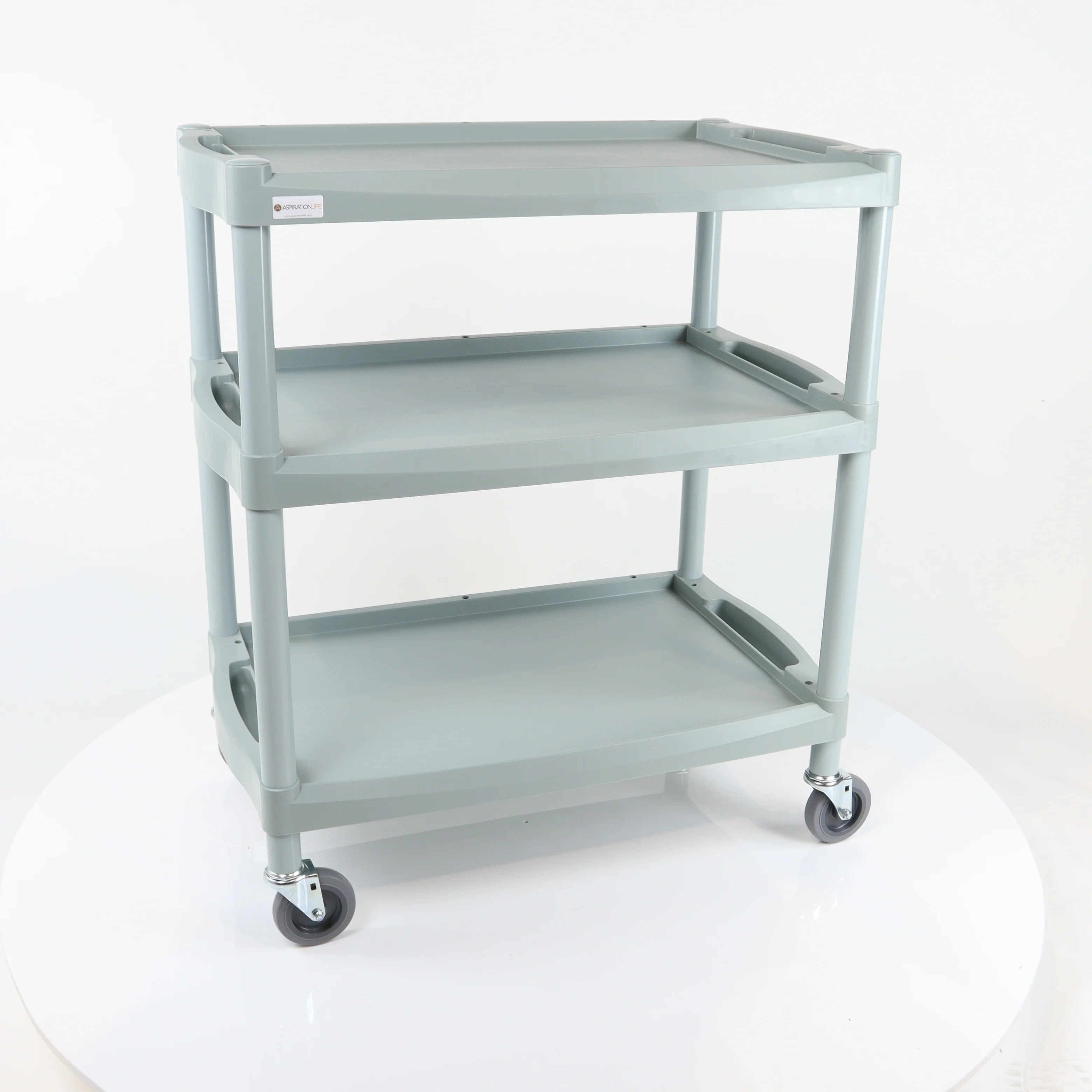 Handy Large Tall Clinical Dressing Trolley - Grey