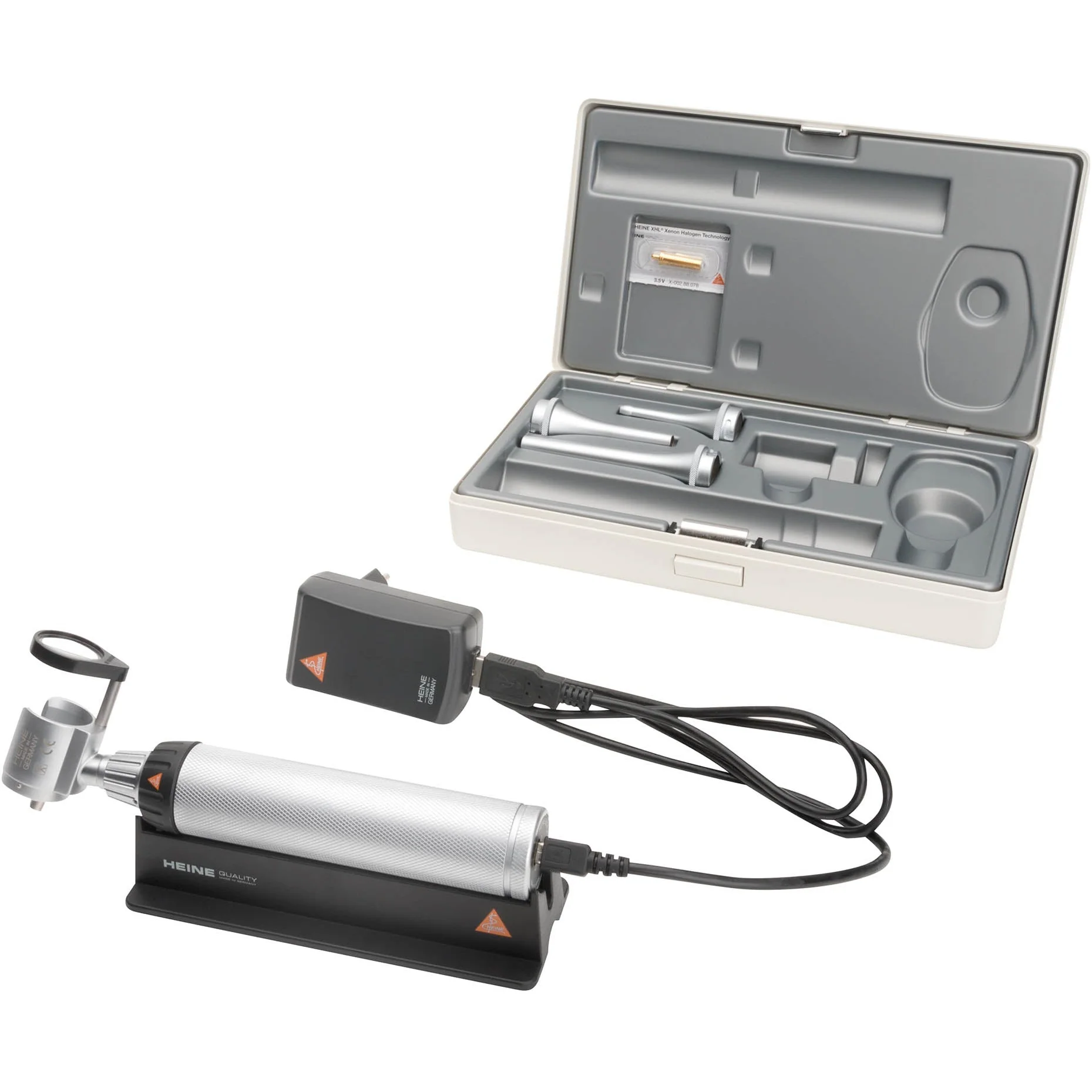 HEINE BETA4 USB Otoscope Set + Lead 3.5v