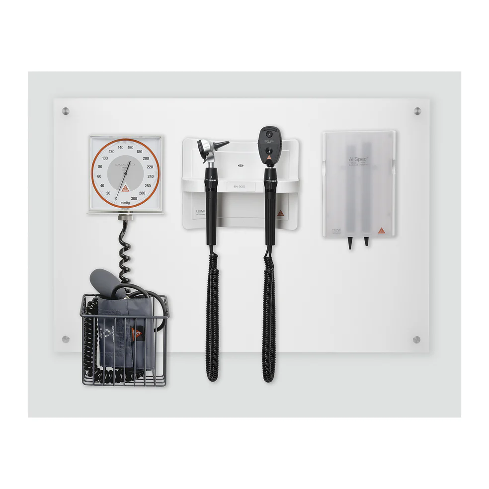 HEINE EN 200 Diagnostic Centre - Beta 400 Led F.O Otoscope, Beta 200 Led Ophthalmoscope