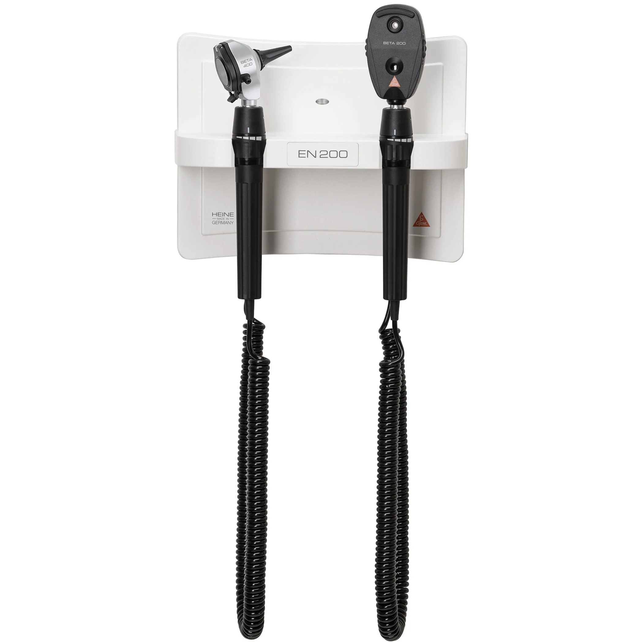 HEINE EN200 Wall Diagnostic Station - With BETA100 Diagnostic Otoscope & BETA200 Ophthalmoscope